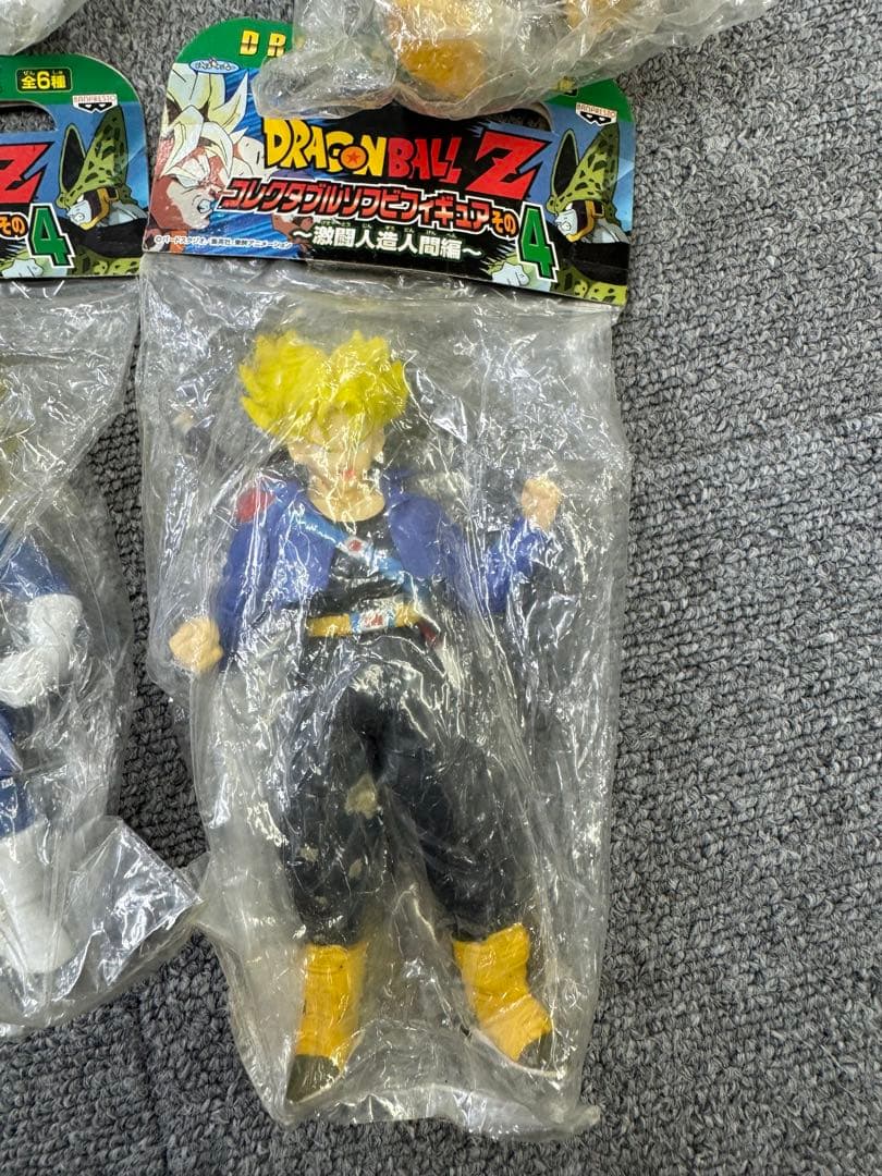 未開封　ドラゴンボールZ　コレクタブルソフビフィギュアその4　激闘人造人間編