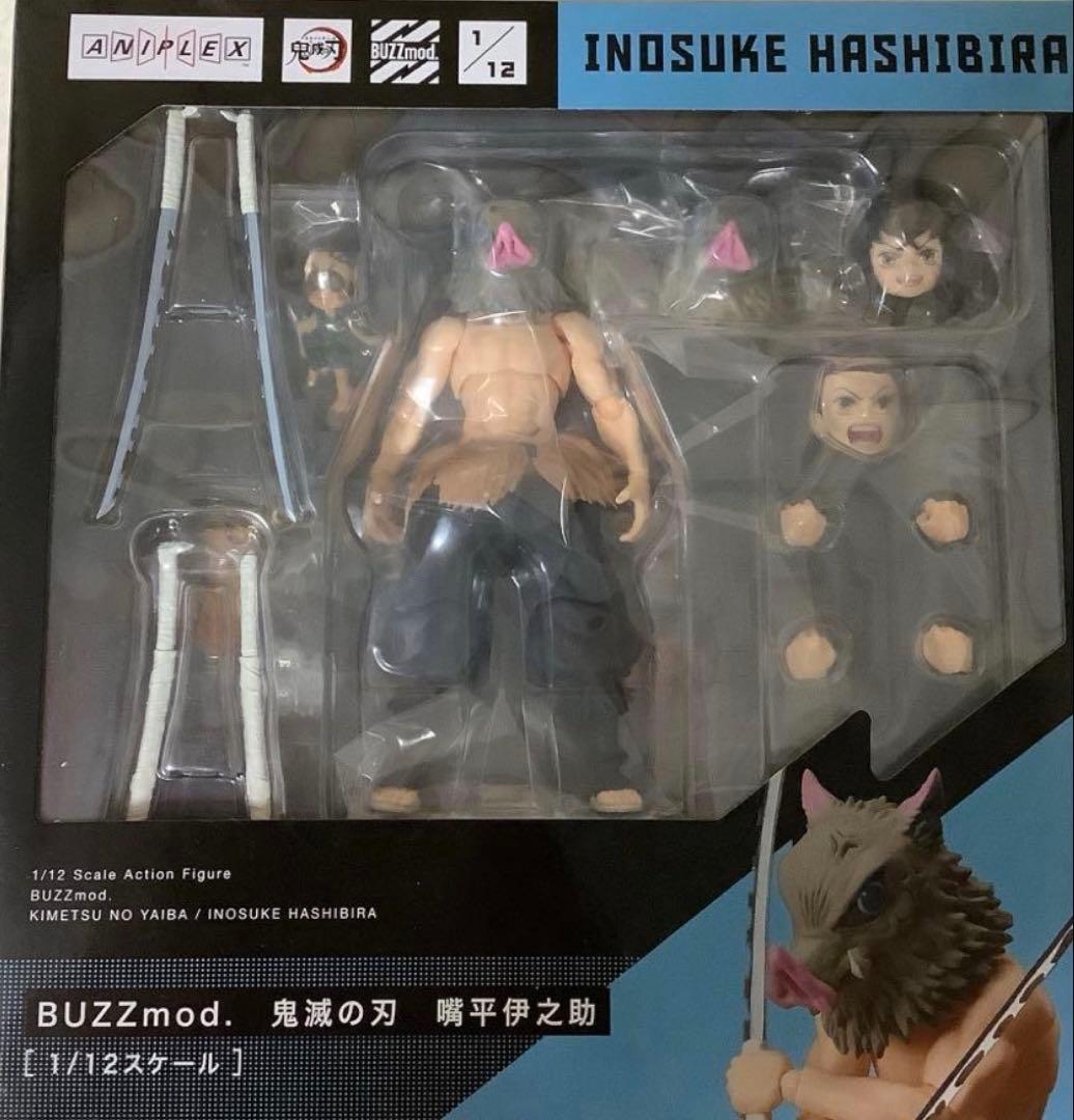 BUZZmod.　バズモッド　鬼滅の刃 1/12 スケール 嘴平伊之助