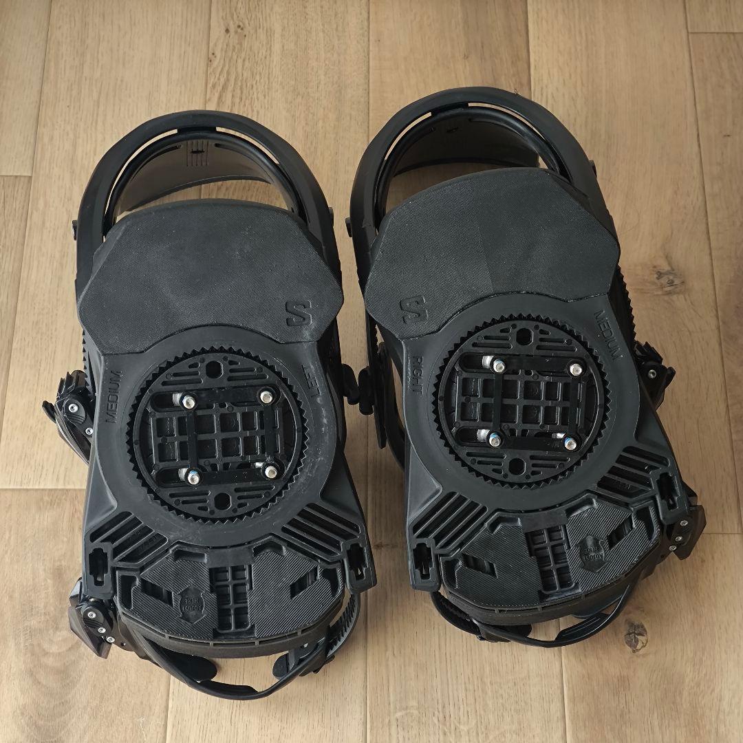 【袋付き】SALOMON RHYTHM ブラック ビンディング M スノーボード