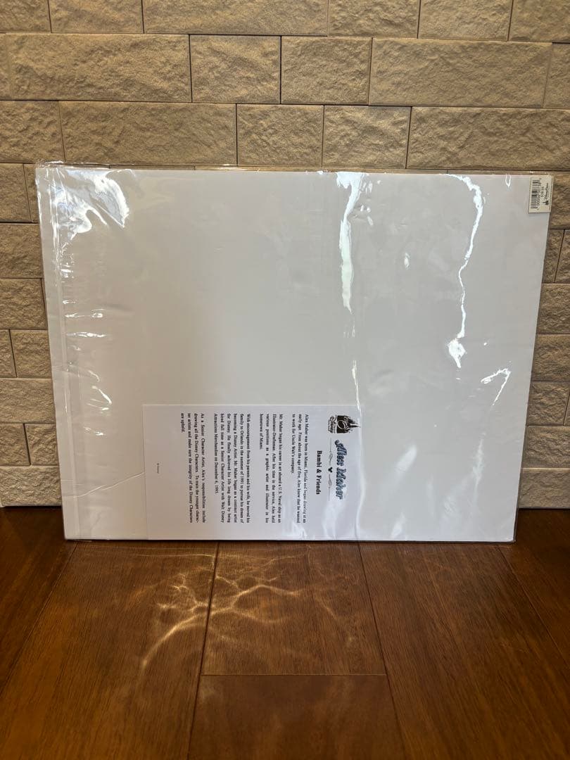 ディズニー アート　バンビ　絵画