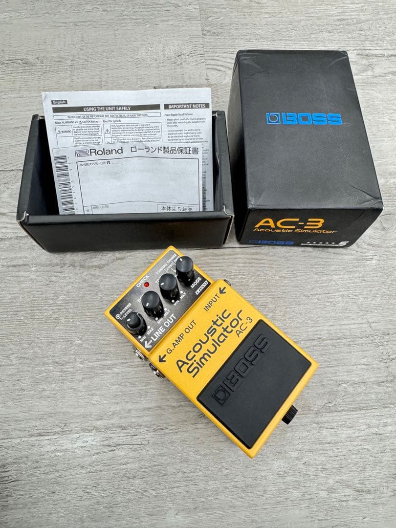 BOSS AC-3 アコースティックシミュレーター