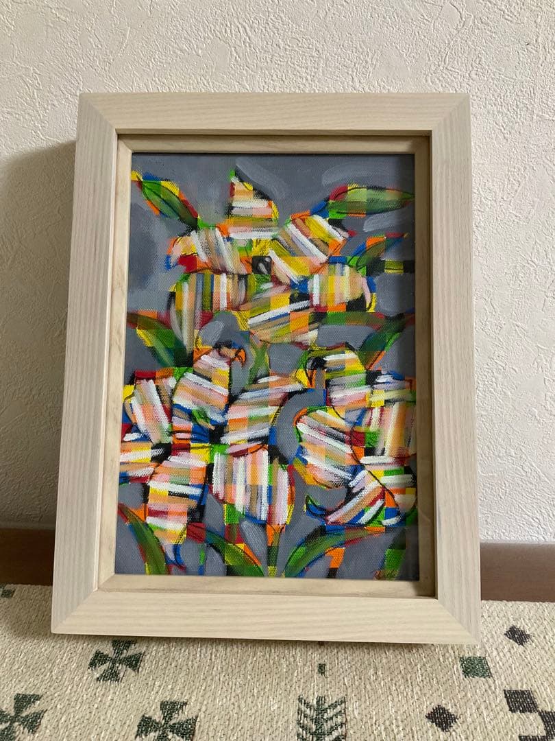 花 菅家令子 絵画 油絵