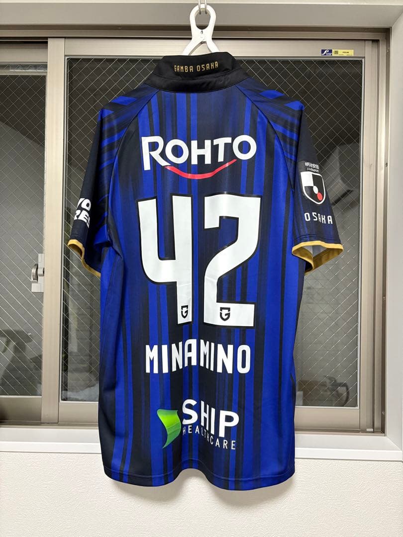 2025年　ガンバ大阪　南野 42番　レプリカユニフォーム　M-Lサイズ