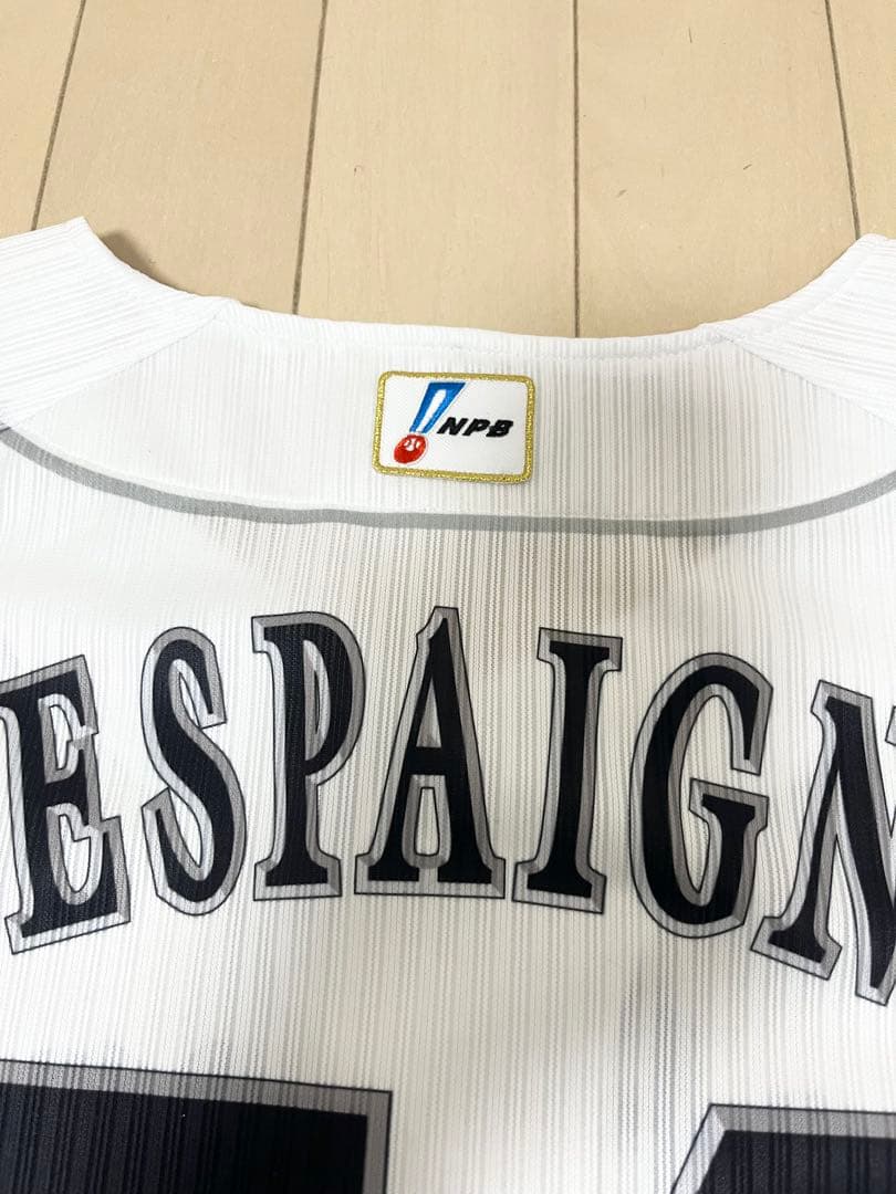 福岡ソフトバンクホークス デスパイネ プロコレユニフォーム XL サイン入り