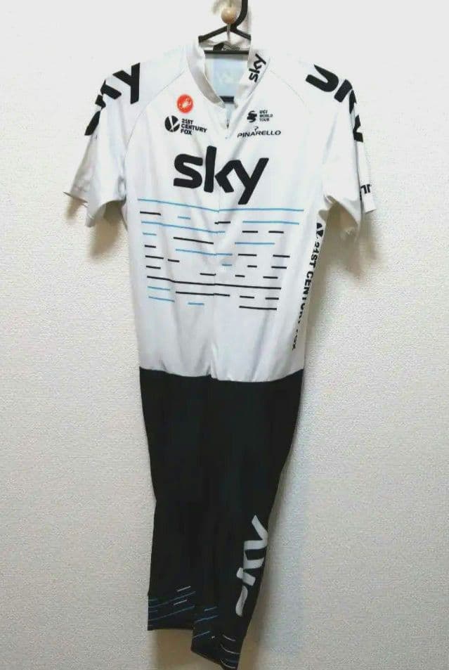 teams sky サイクルワンピース　sサイズ