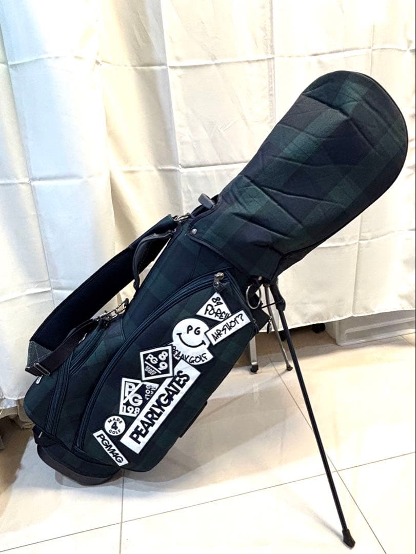 PEARLY GATES スタンド式ゴルフバッグ　キャディバック