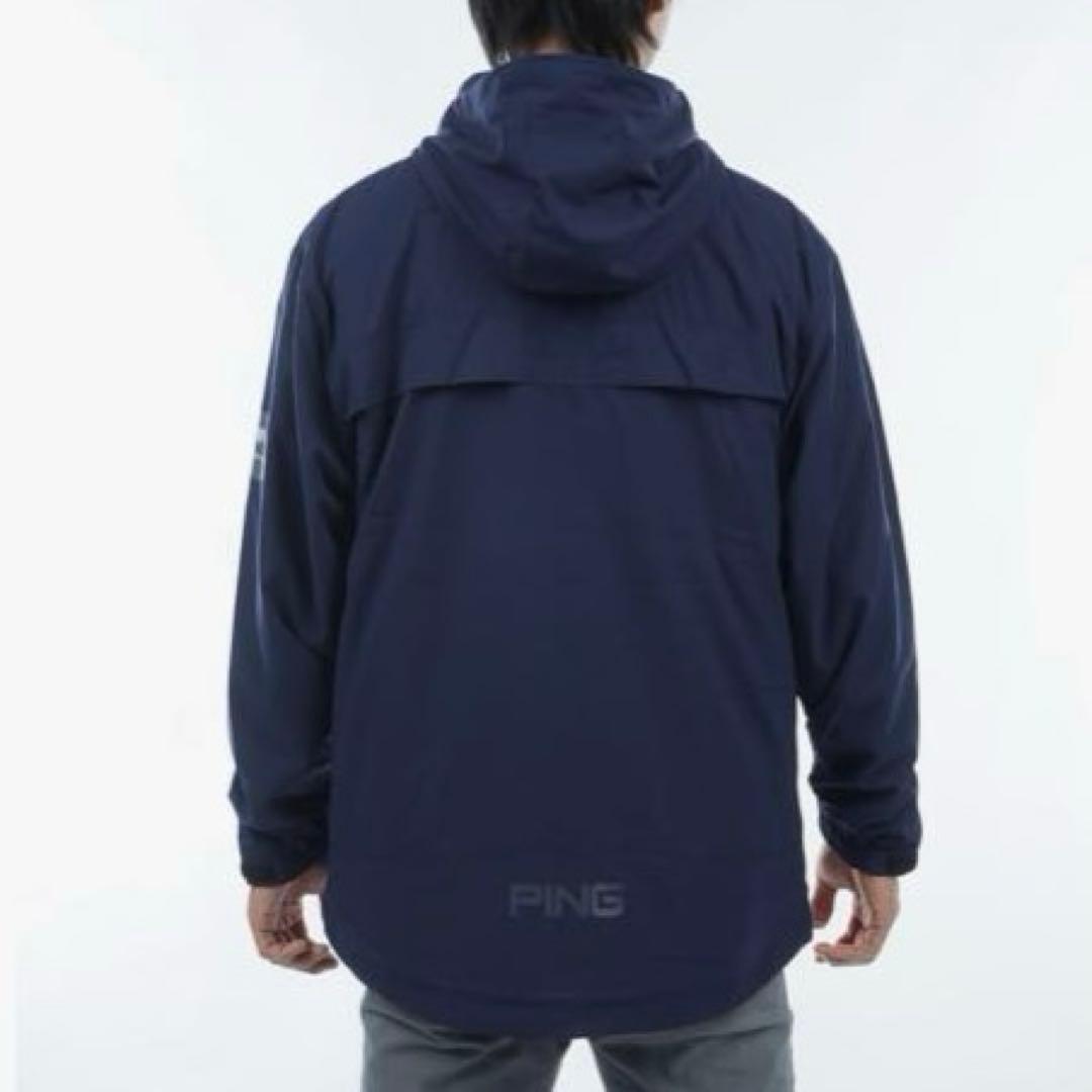 PING ピン　ゴルフウェア　メンズ 3WAY ブルゾン Mサイズ　ネイビー