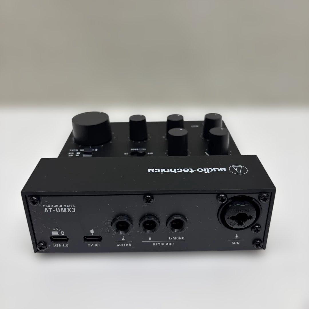 美品 audio-technica AT-UMX3 オーディオインターフェイス