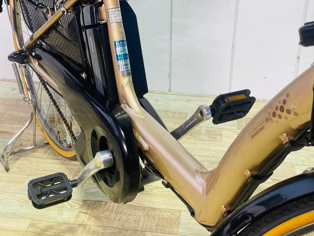 3022ブリヂストン8.9アンペア3人乗り対応子供乗せ　電動アシスト自転車