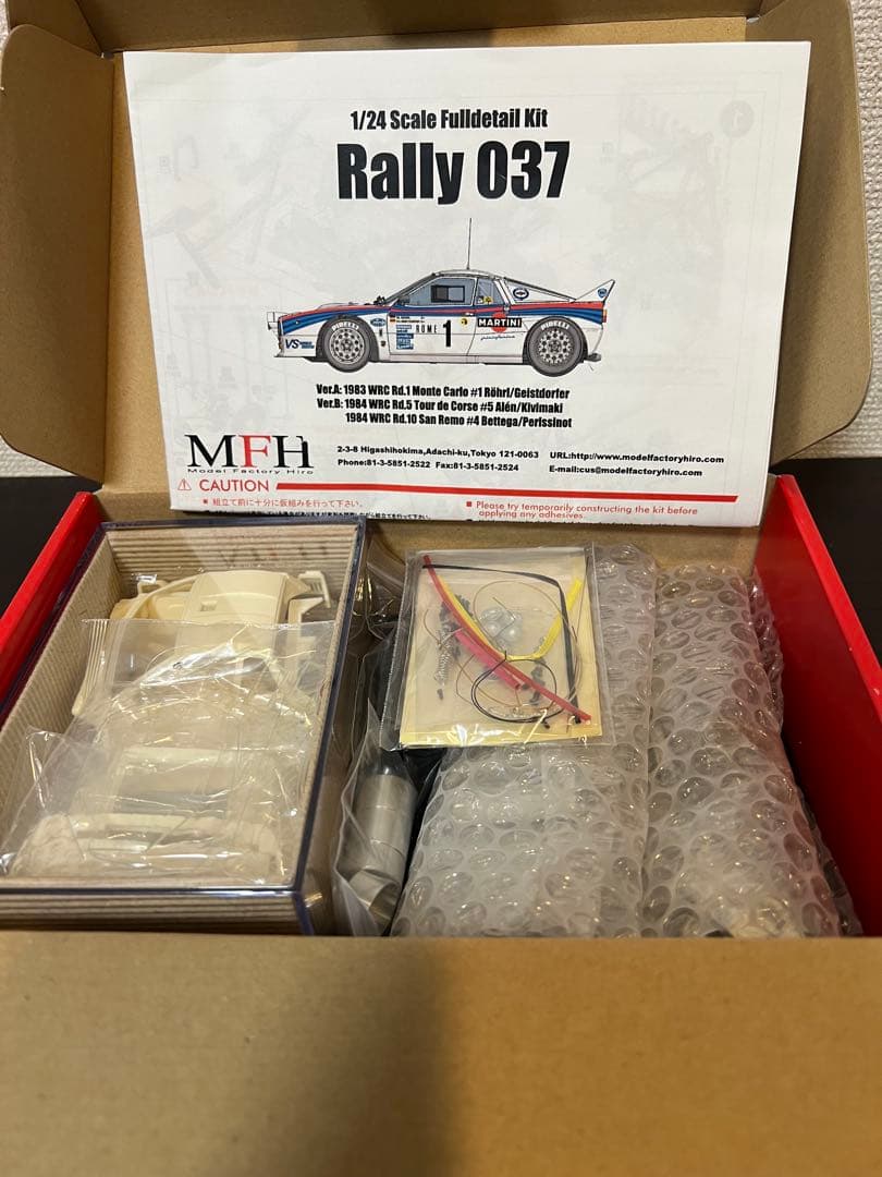 モデルファクトリーヒロMFH RALLY037 1/24 K504verA未組立