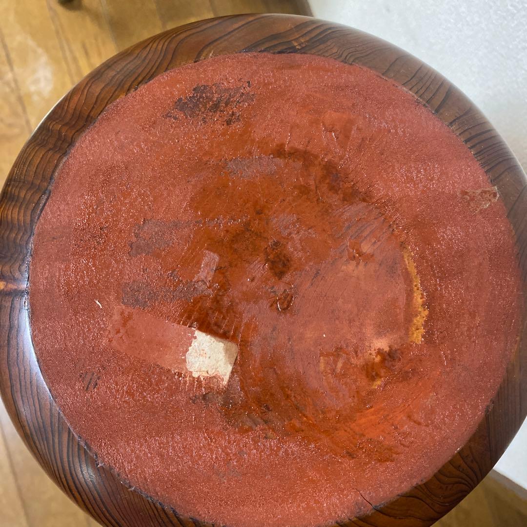 SALE！　屋久杉　世界遺産　無垢　木製装飾用花瓶 茶色 専用箱なし