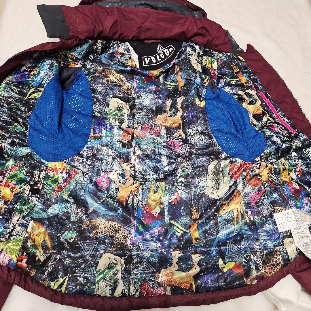 美品　VOLCOMボルコム　ダウン混ウインタージャケット　レディースSPボーイズ