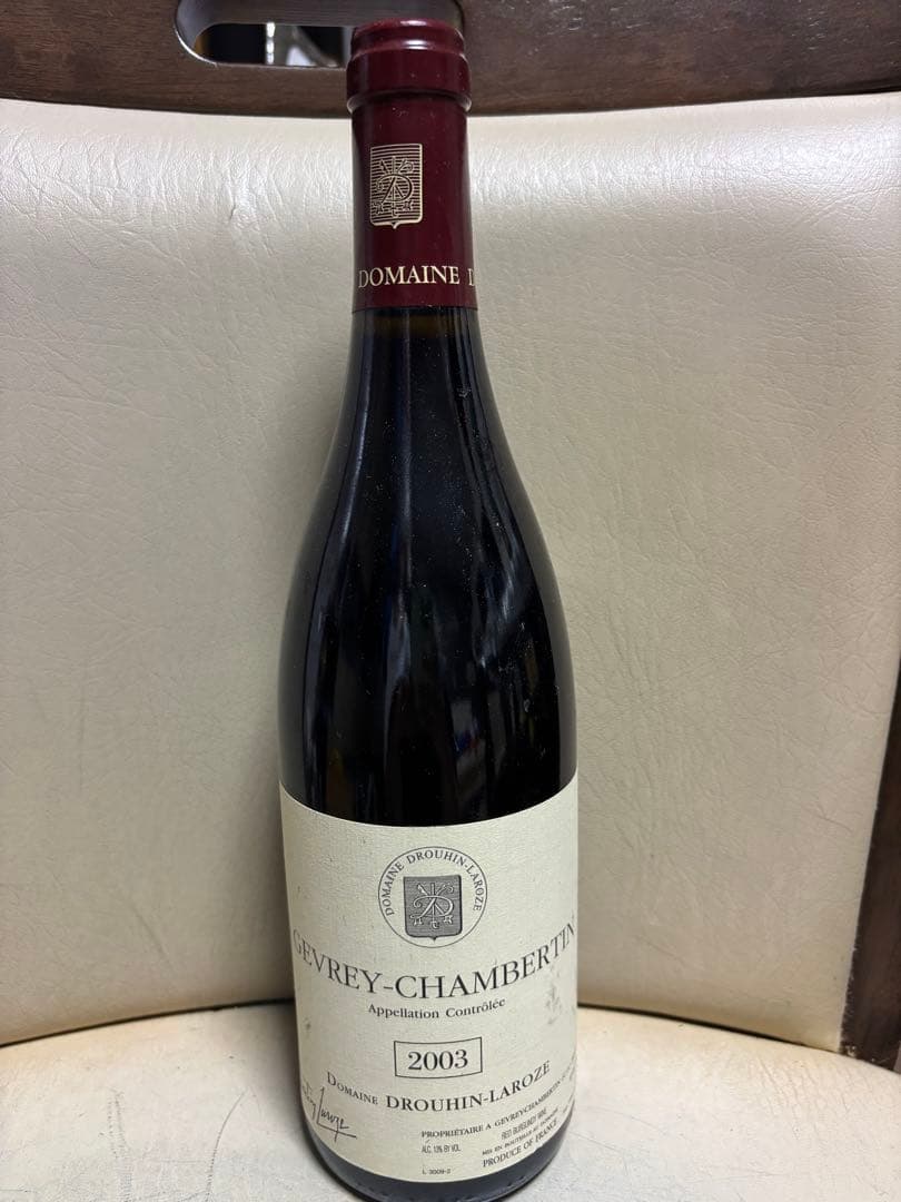 ジュプレ シャンベル　 Gevrey-Chambertin 2003