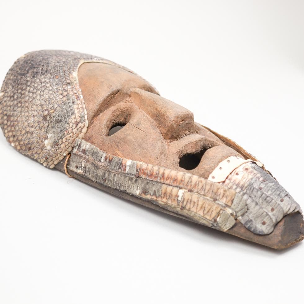 コンゴ民主共和国 レガ族 儀礼仮面／長面 付属装飾