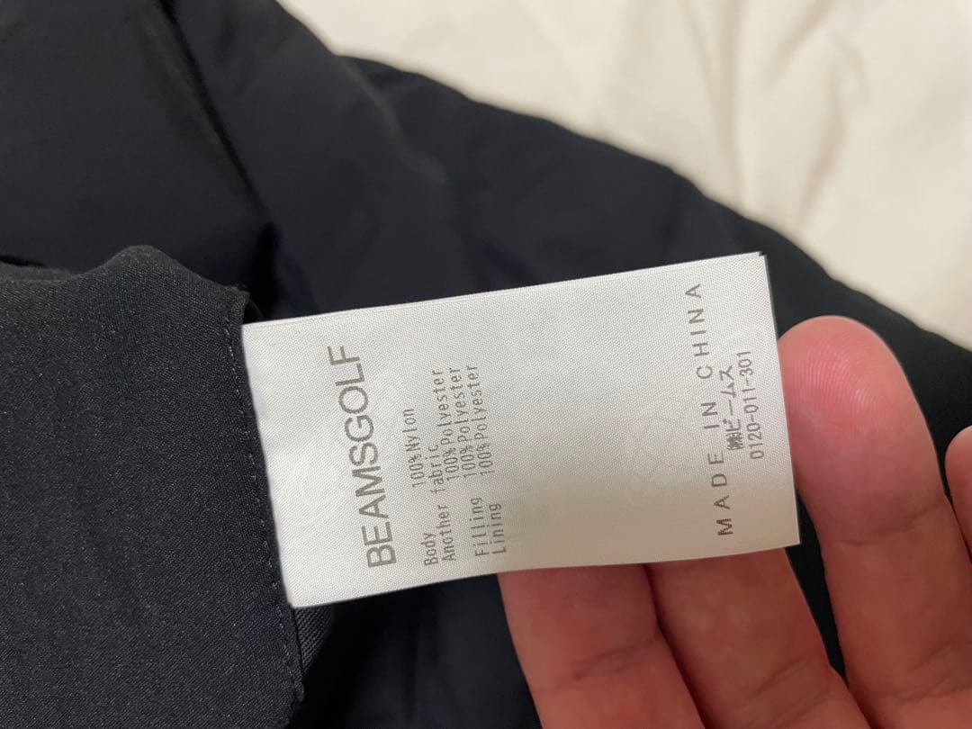 我流ビームスゴルフ　ダウン　中綿　パンツ