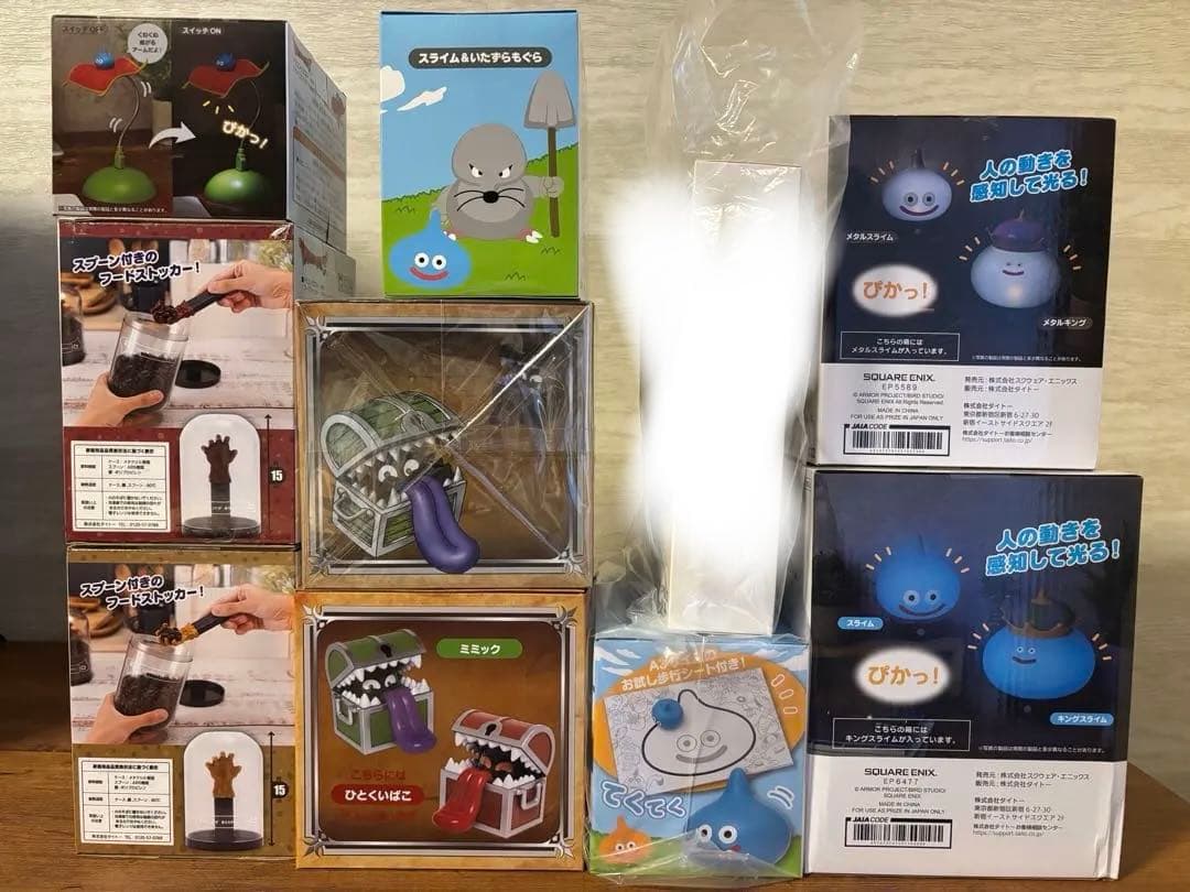 ドラクエ　キングスライム　ドラキー　ミミック　マドハンド　スライム　プライズ