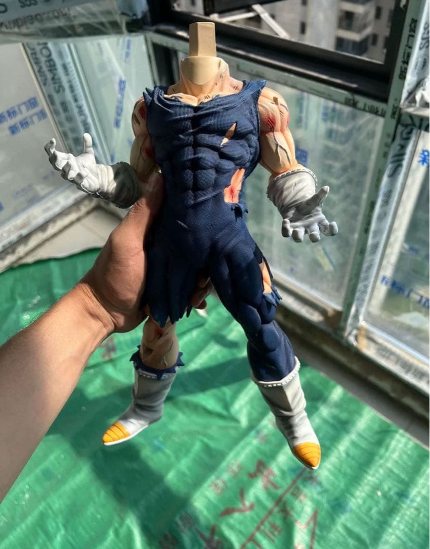 ドラゴンボール ベジータ ガレキ ガレージキット スタチュー X⑤⑥