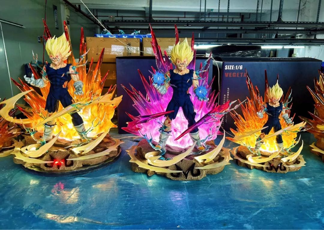 ドラゴンボール ベジータ ガレキ ガレージキット スタチュー X⑤⑥