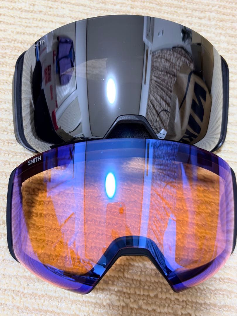 【新品同様】SMITH ゴーグル 4D MAG クロマポップ　アジアンフィット