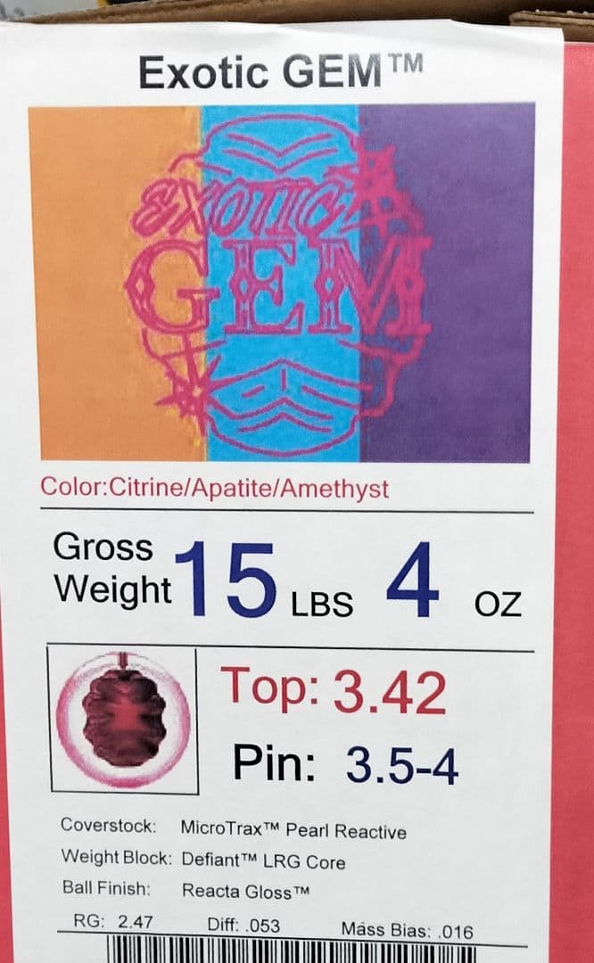 未使用　ロトグリップ エキゾチックジェム 15ポンド 送料込み