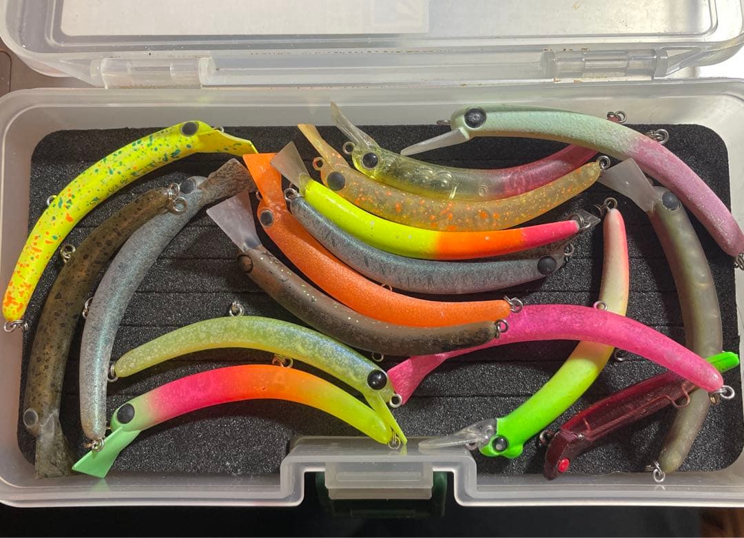 【オリカラ】　グローン　さかさにょろ60fs 16個トラウト　テヘペロ　マジキチ