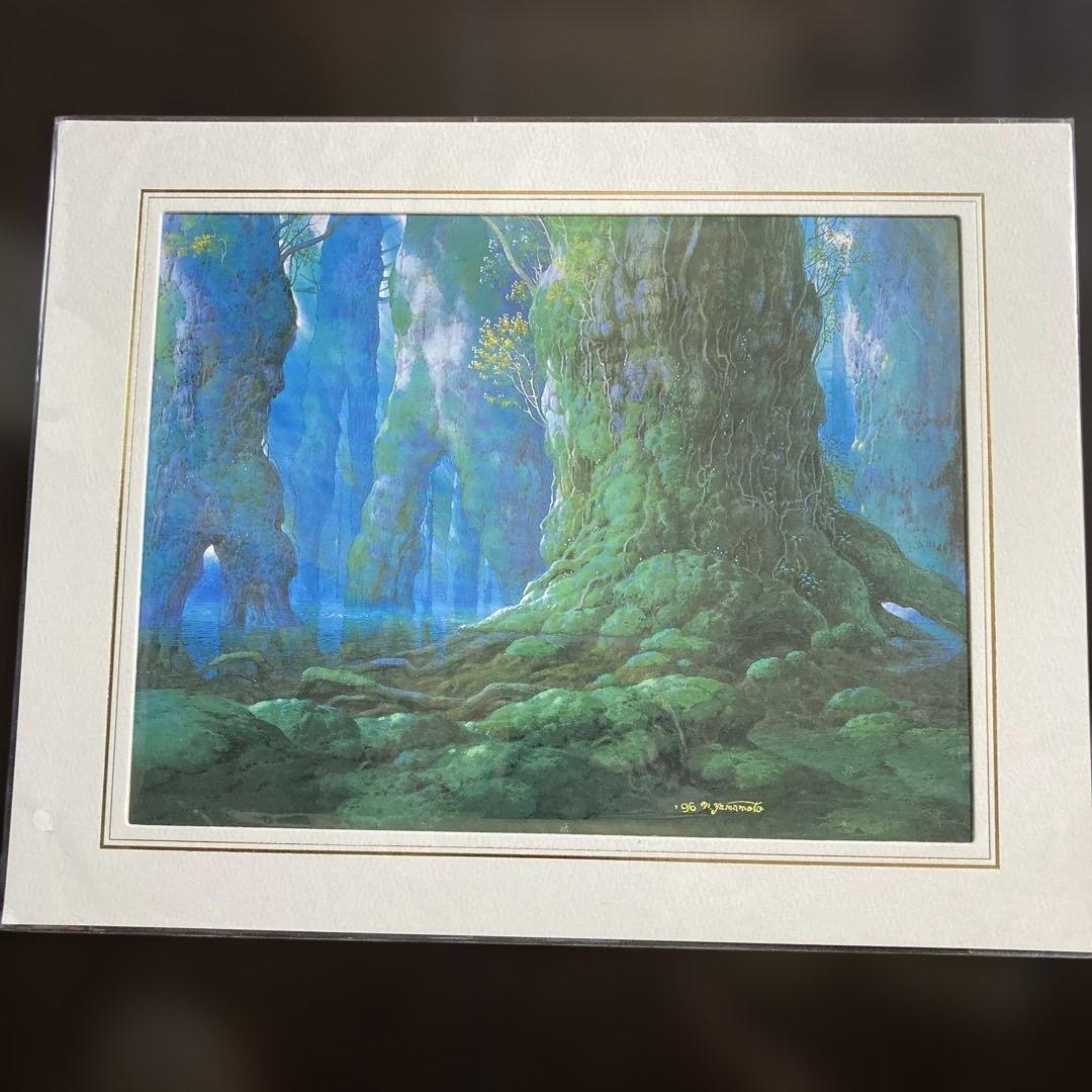 ジブリ 複製原画 ２枚セット ラピュタ もののけ姫 山本ニ三