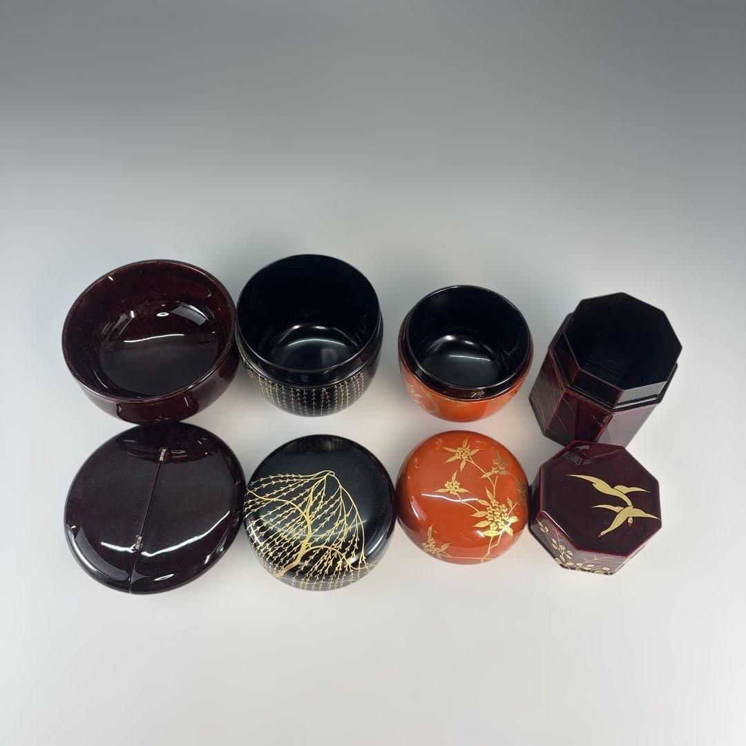 【中古品】高野浩雲造　井伊宗観好　十二月茶器（共箱）USED〈税込・送料込〉