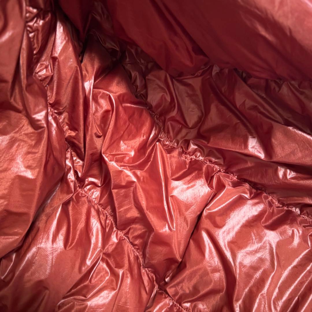 極美品モンベル800FP ダウンハガー800 #3 R/ZIP赤クリーニング済