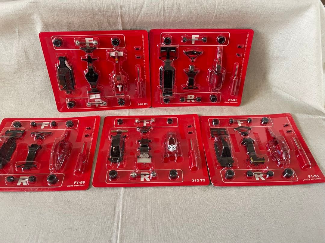 京商 フェラーリ フォーミュラカーシリーズ 2 未組立て 20点