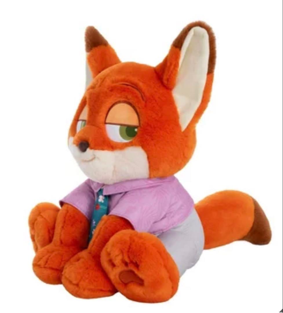ズートピア2 ニックぬいぐるみコストコブランケット入り！