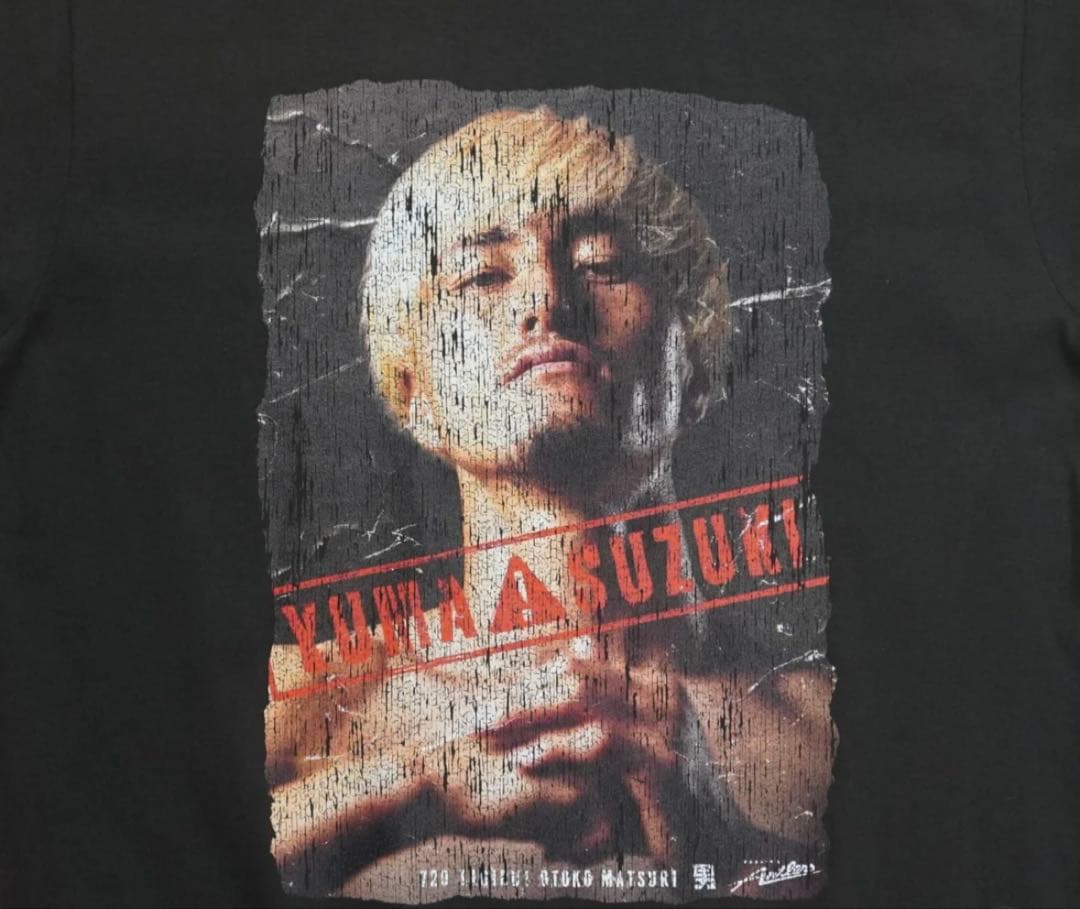 鹿島アントラーズ 2025男祭りTシャツ（鈴木優磨）オトコブラック