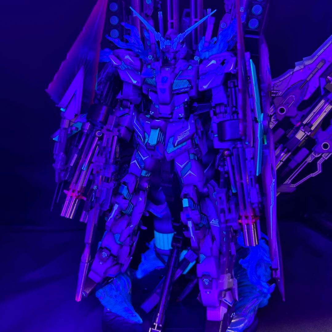 ガンプラ　塗装済み完成品　オリジナルカラー　グラデーション塗装　ミキシング