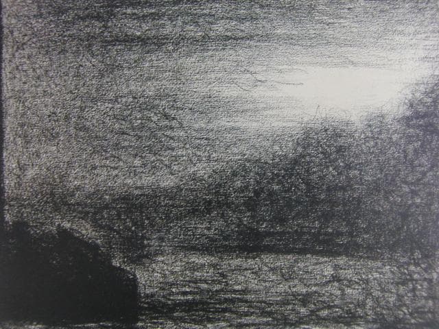 ジョルジュ＝ピエール・スーラ【ハシケ】、希少な画集画