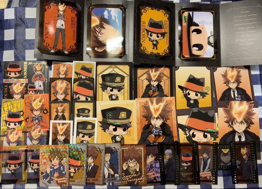 家庭教師ヒットマンREBORN! リボーン ブロマイド イラストシート カード