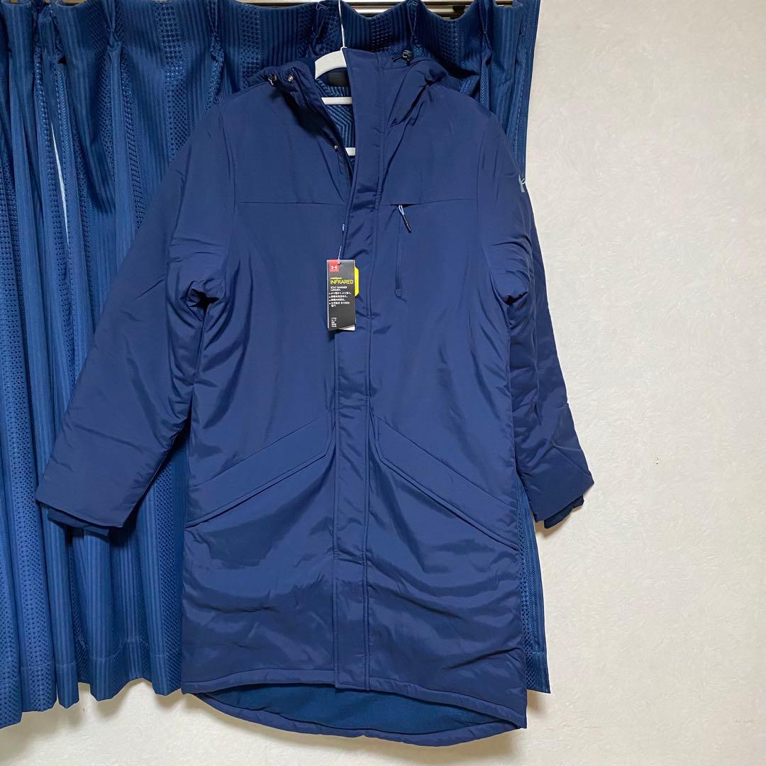 Under Armour アンダーアーマー ベンチコート LGサイズ ネイビー
