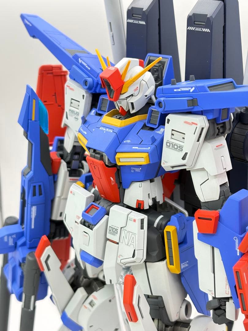 MG 強化型 zzガンダム ver.ka 全塗装 完成品 ダブルゼータ