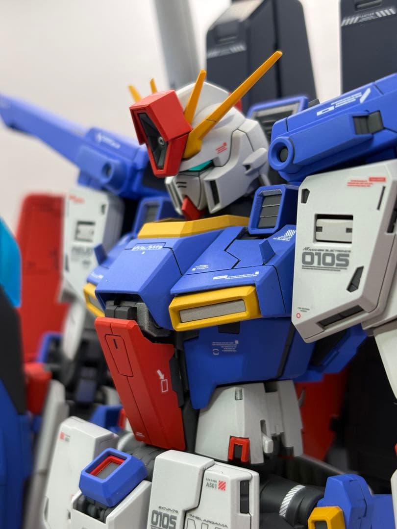 MG 強化型 zzガンダム ver.ka 全塗装 完成品 ダブルゼータ