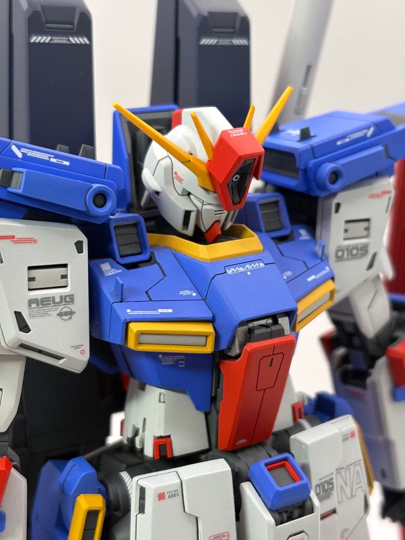 MG 強化型 zzガンダム ver.ka 全塗装 完成品 ダブルゼータ
