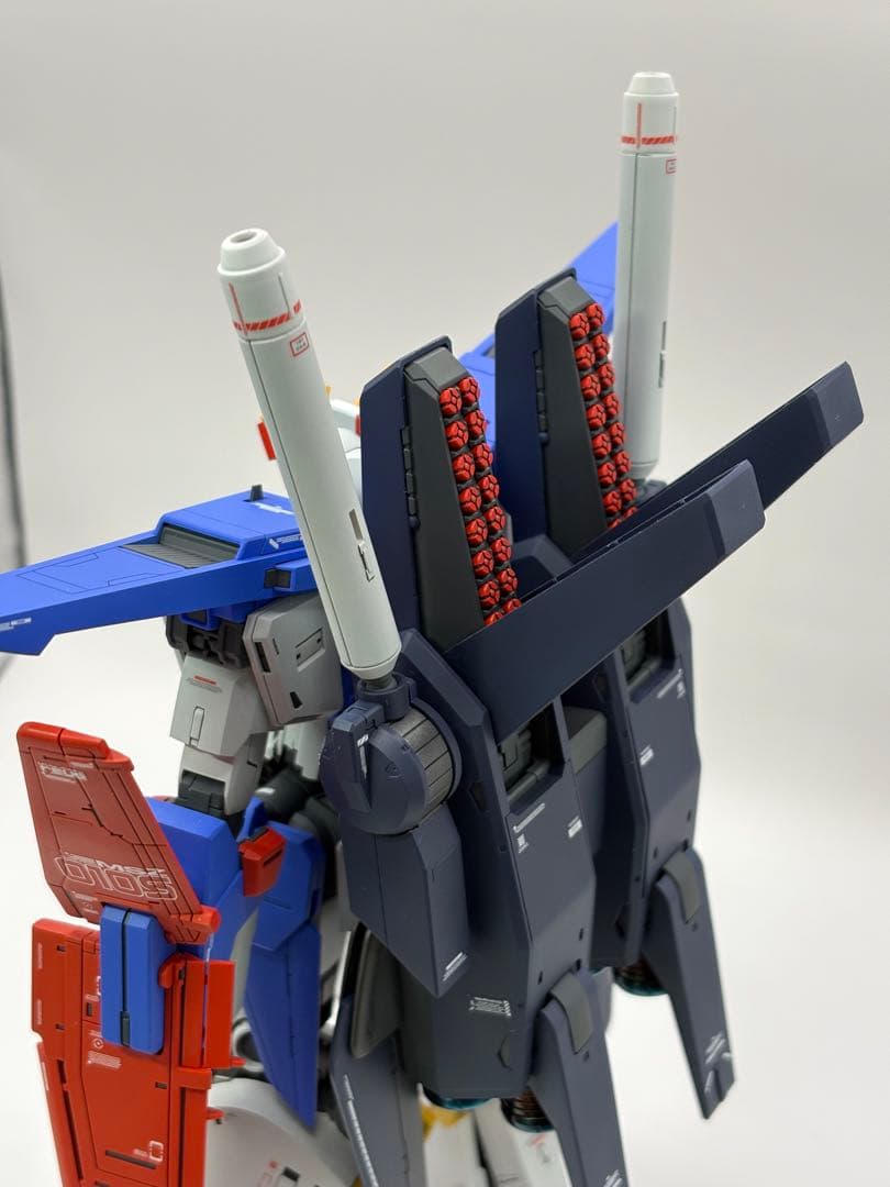 MG 強化型 zzガンダム ver.ka 全塗装 完成品 ダブルゼータ