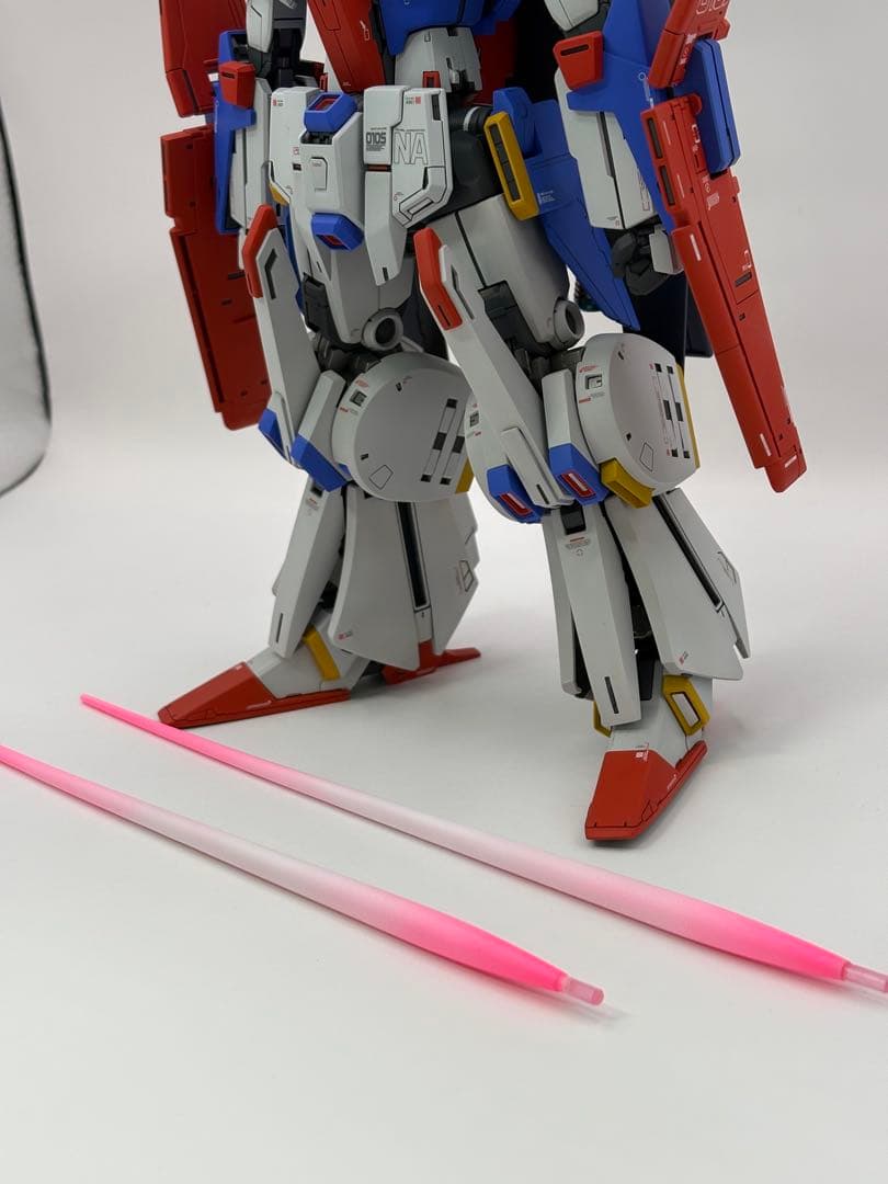MG 強化型 zzガンダム ver.ka 全塗装 完成品 ダブルゼータ