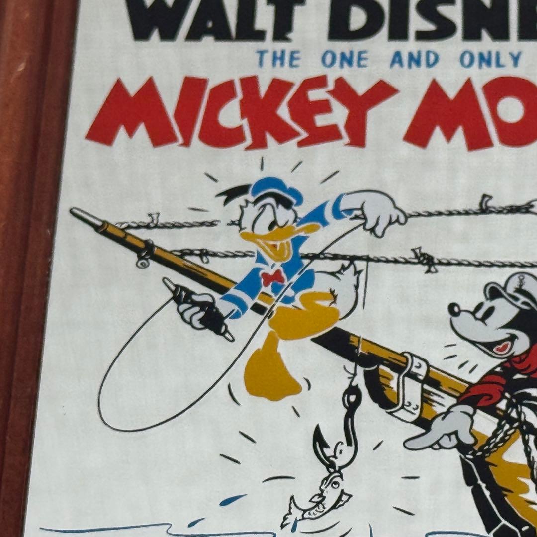 ミラー アート ミッキー ドナルド 鏡 レトロ 箱無し パルパルーザ