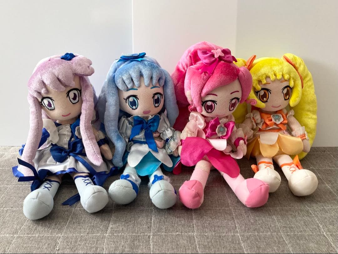 難有　ハートキャッチプリキュア！　ふんわりキュアフレンズ　ぬいぐるみ　セット