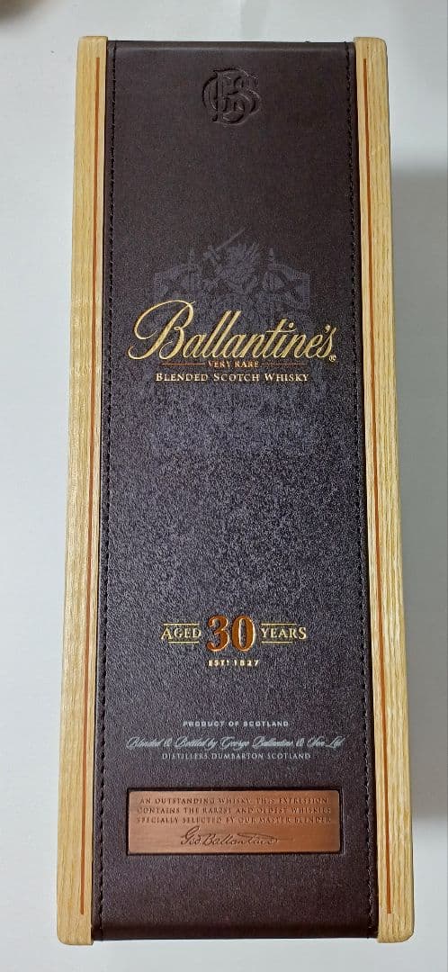 Ballantine's 30年 ウイスキー 木箱入り　バランタイン３０年