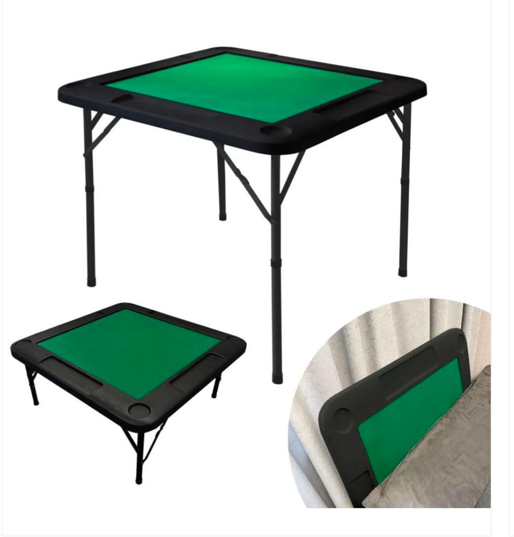 【限定品】麻雀卓折りたたみ式白　コンパクト収納　2段階高さ調節　軽量丈夫★大人気