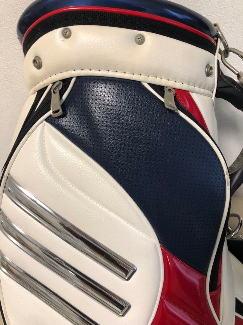 【送料込み】廃盤上位モデル　adidas アディダス キャディバッグ5分割