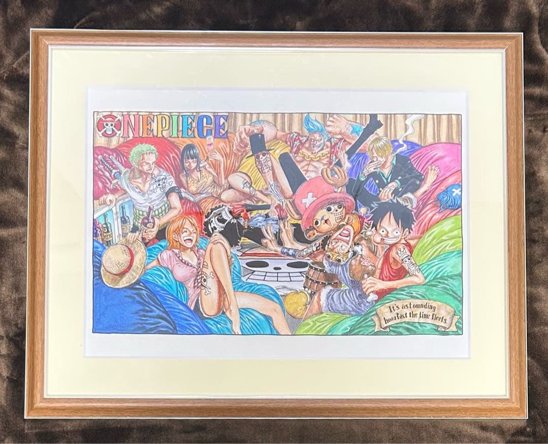 ONE PIECE ワンピース 複製原画 11 It's 額装高精細複製原画