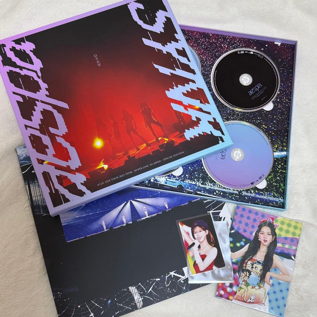 aespa HYPERLINE LIVEDVD ポストカード、トレカ付き