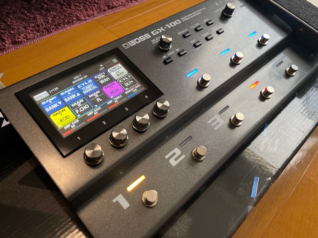 BOSS GX-100 マルチエフェクター　ギグバッグ付