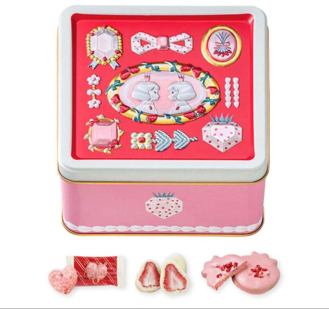 専用です！松風屋　いちごの日　 バレンタインチョコ　缶　アソート缶　4点セット