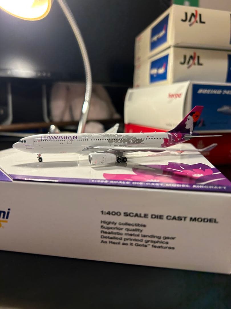 ハワイアン航空　A330-200 1/400 ダイキャストモデル　飛行機模型